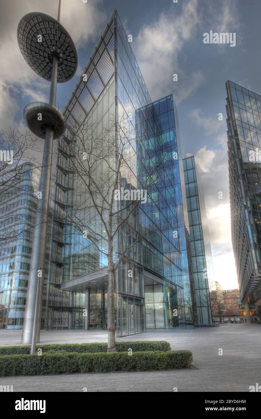 Architecture contemporaine de Londres Banque D'Images