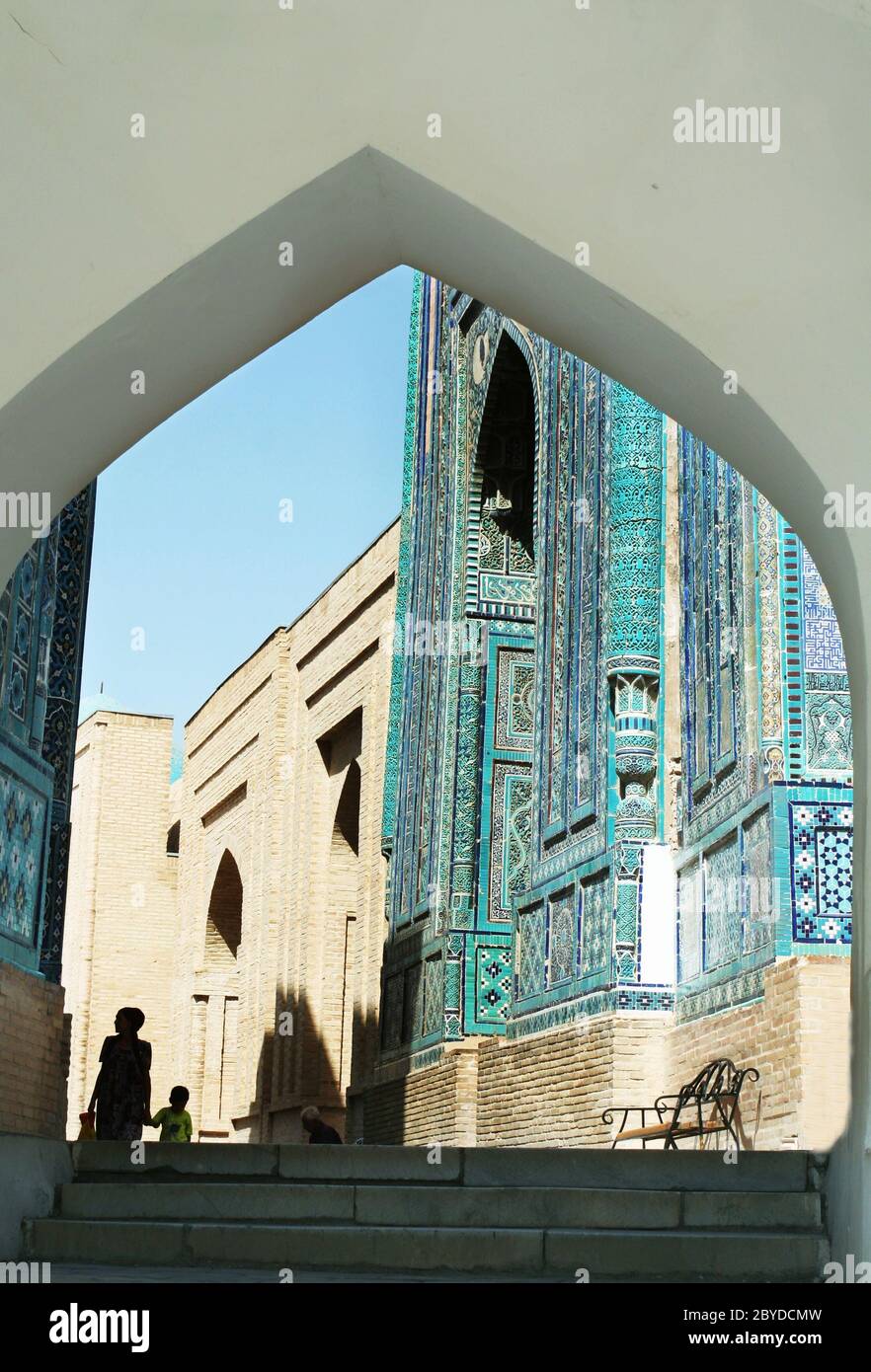 Palace à Samarkand Banque D'Images
