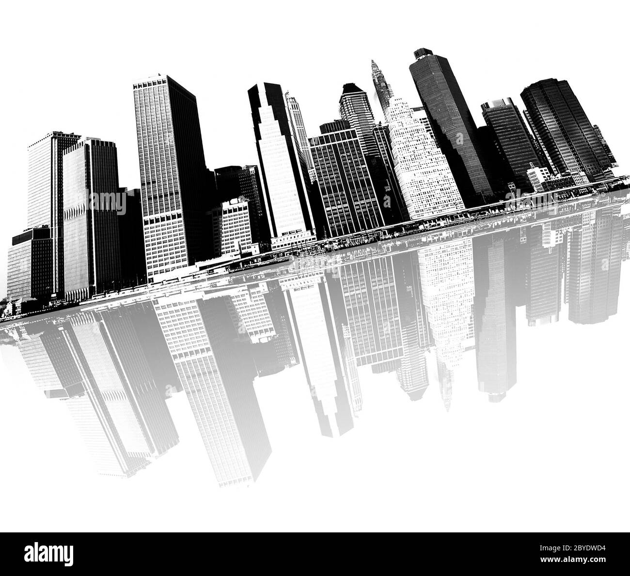 New york city skyline Banque D'Images