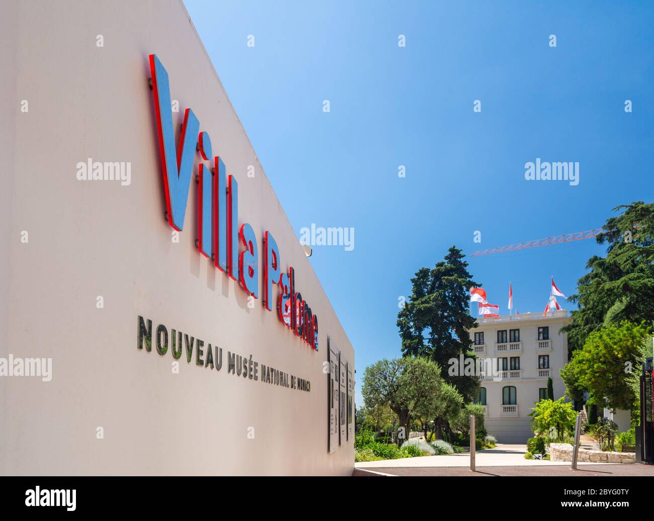 Musée national de Monaco Banque D'Images