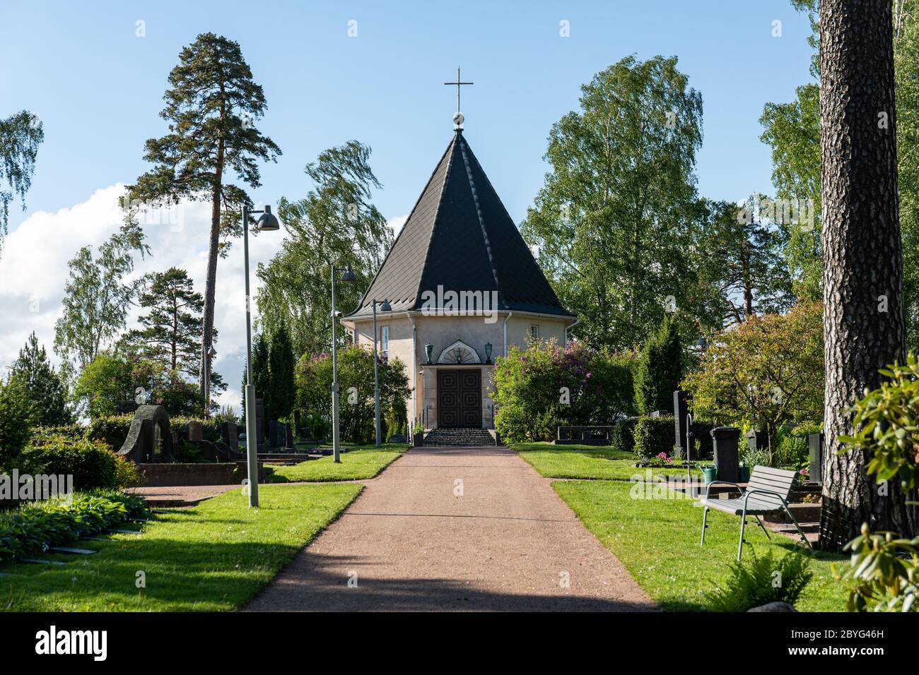 Chapelle du cimetière Banque de photographies et d’images à haute
