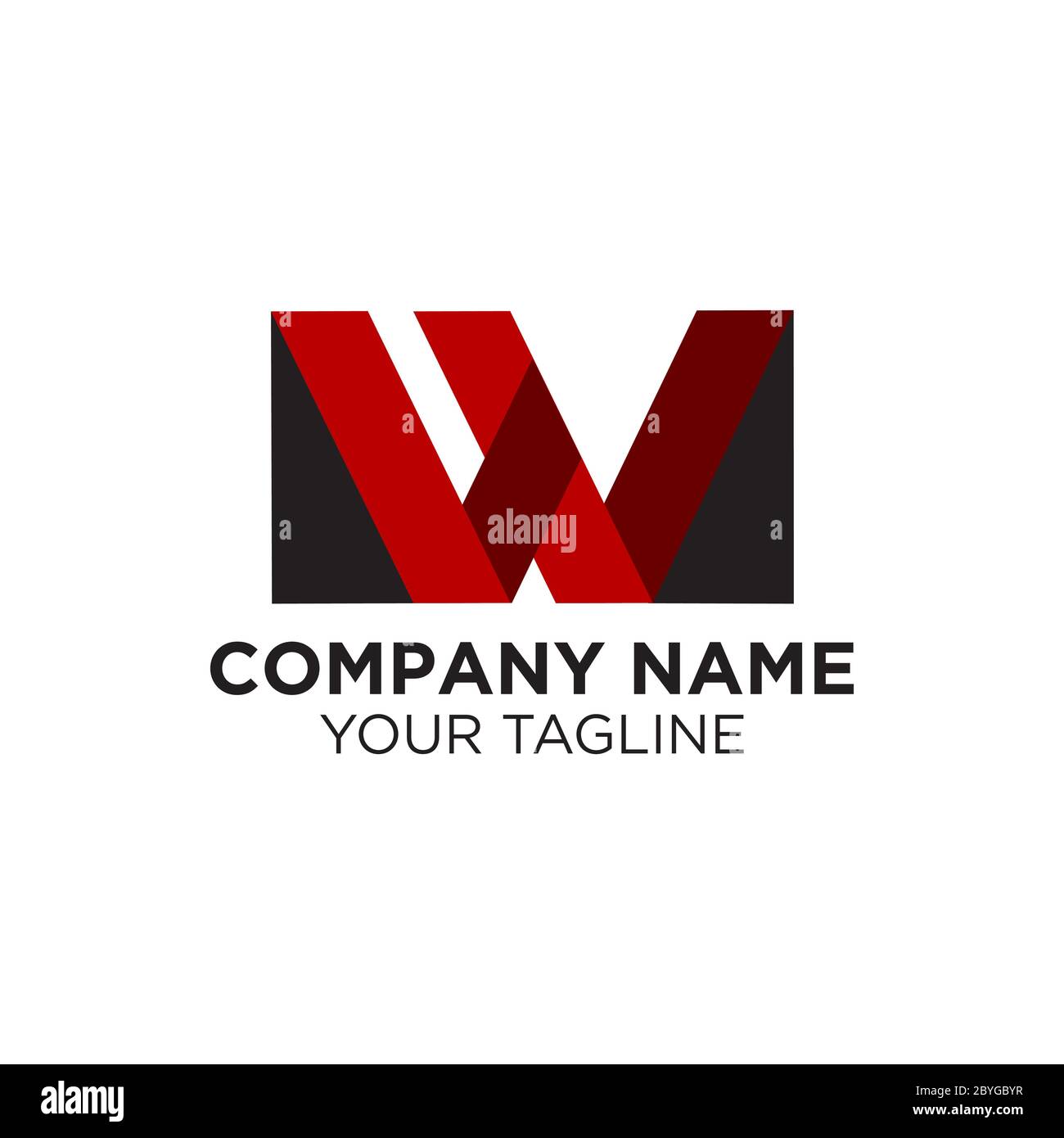 Triangle logo design letter Banque de photographies et d’images à haute ...