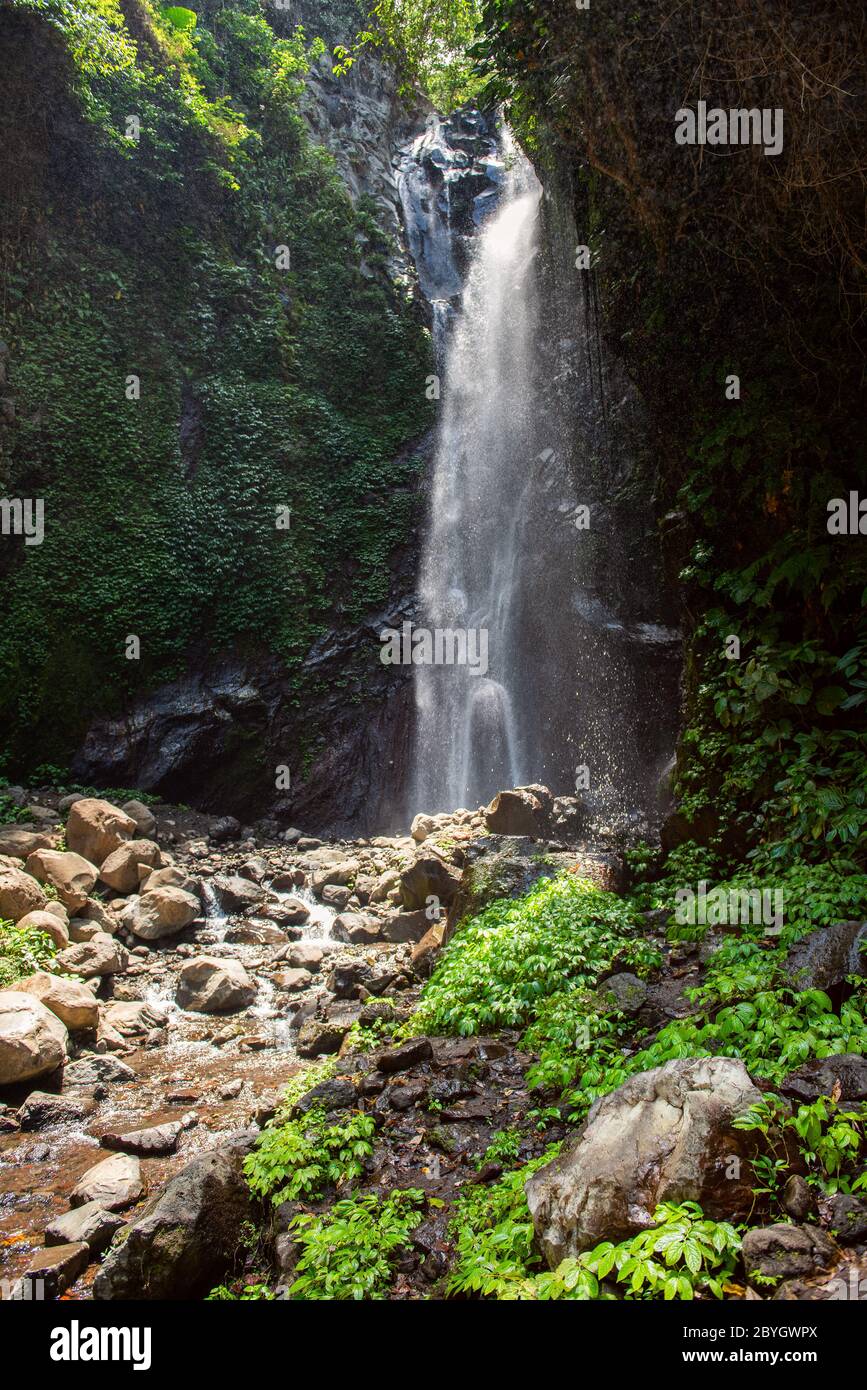 Les Waterflestes - magnifique nature balinaise et destination touristique. Bali, Indonésie Banque D'Images