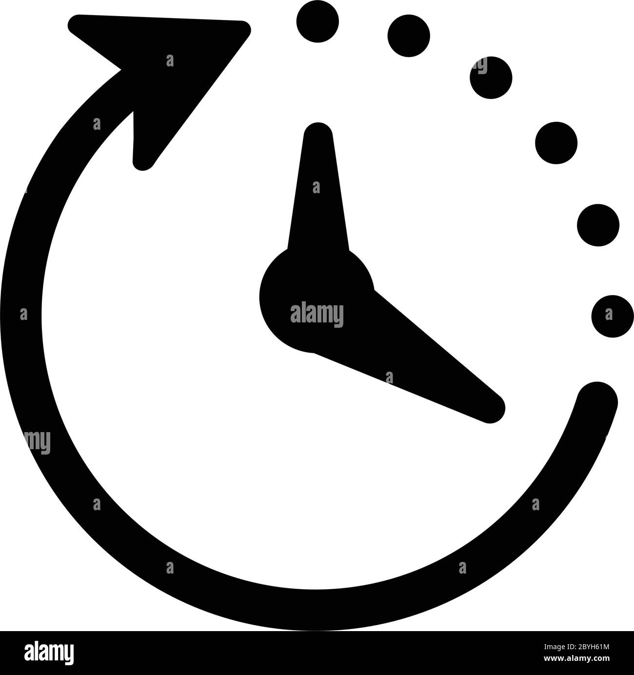 Icône de gestion du temps, graphiques vectoriels Illustration de Vecteur