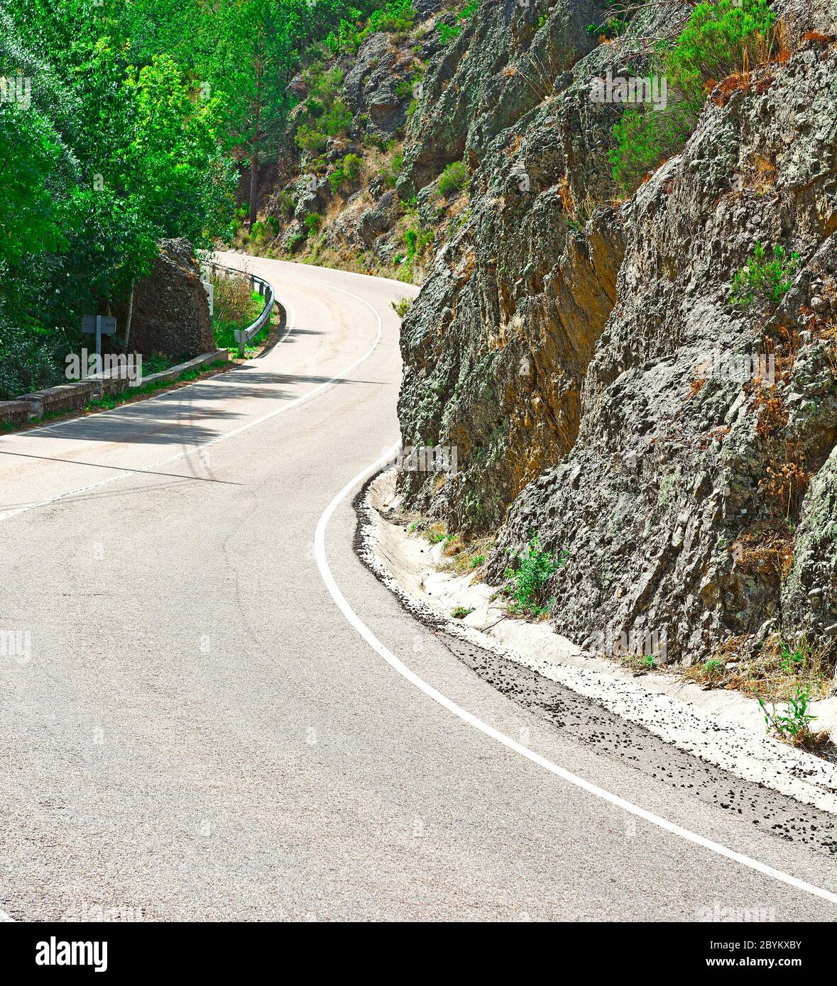 Winding Road Banque D'Images