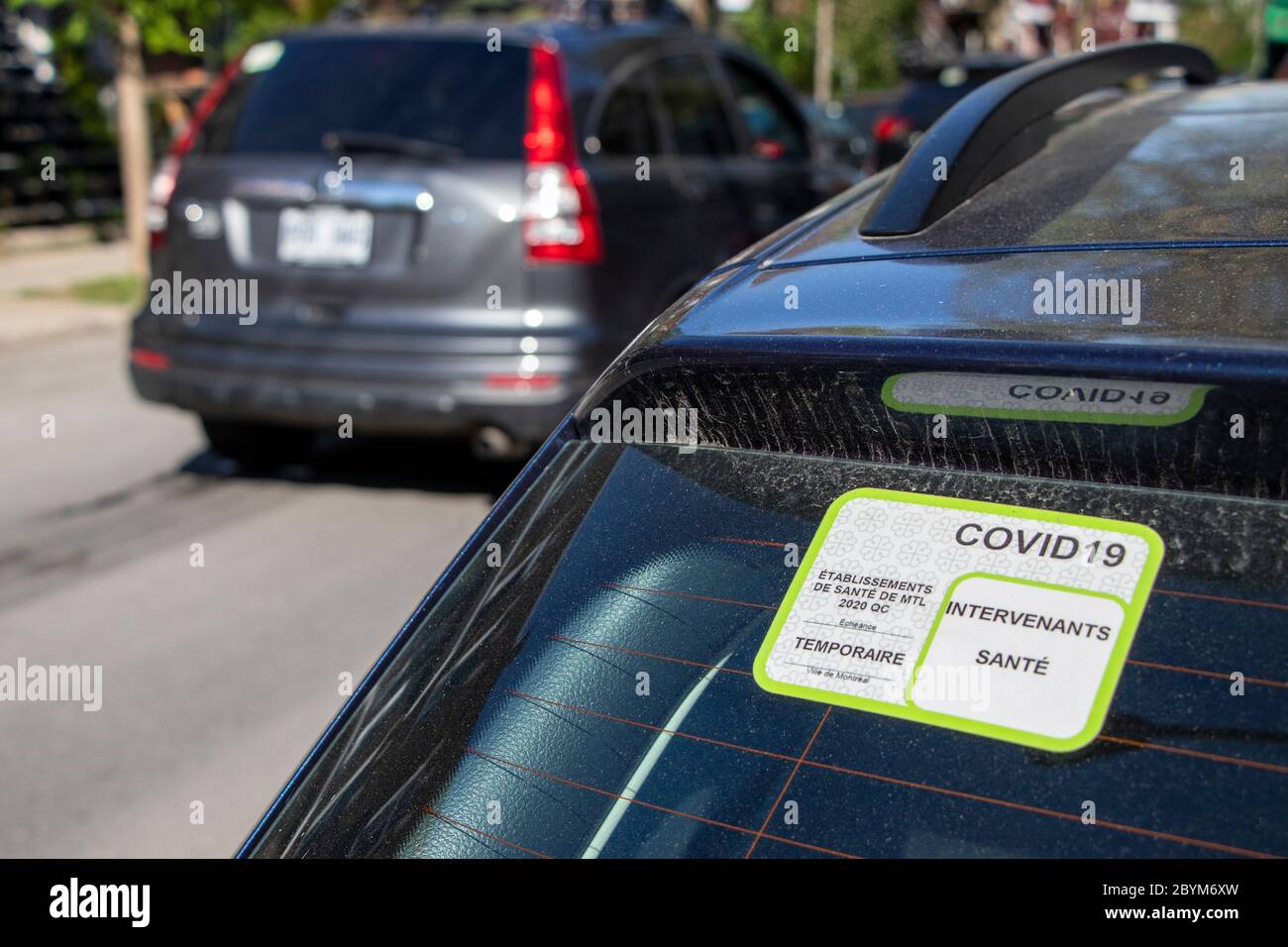 2 Pièces Support Transparent Auto-Adhésif Parking - Titulaire Permis Stationnement Pare-Brise