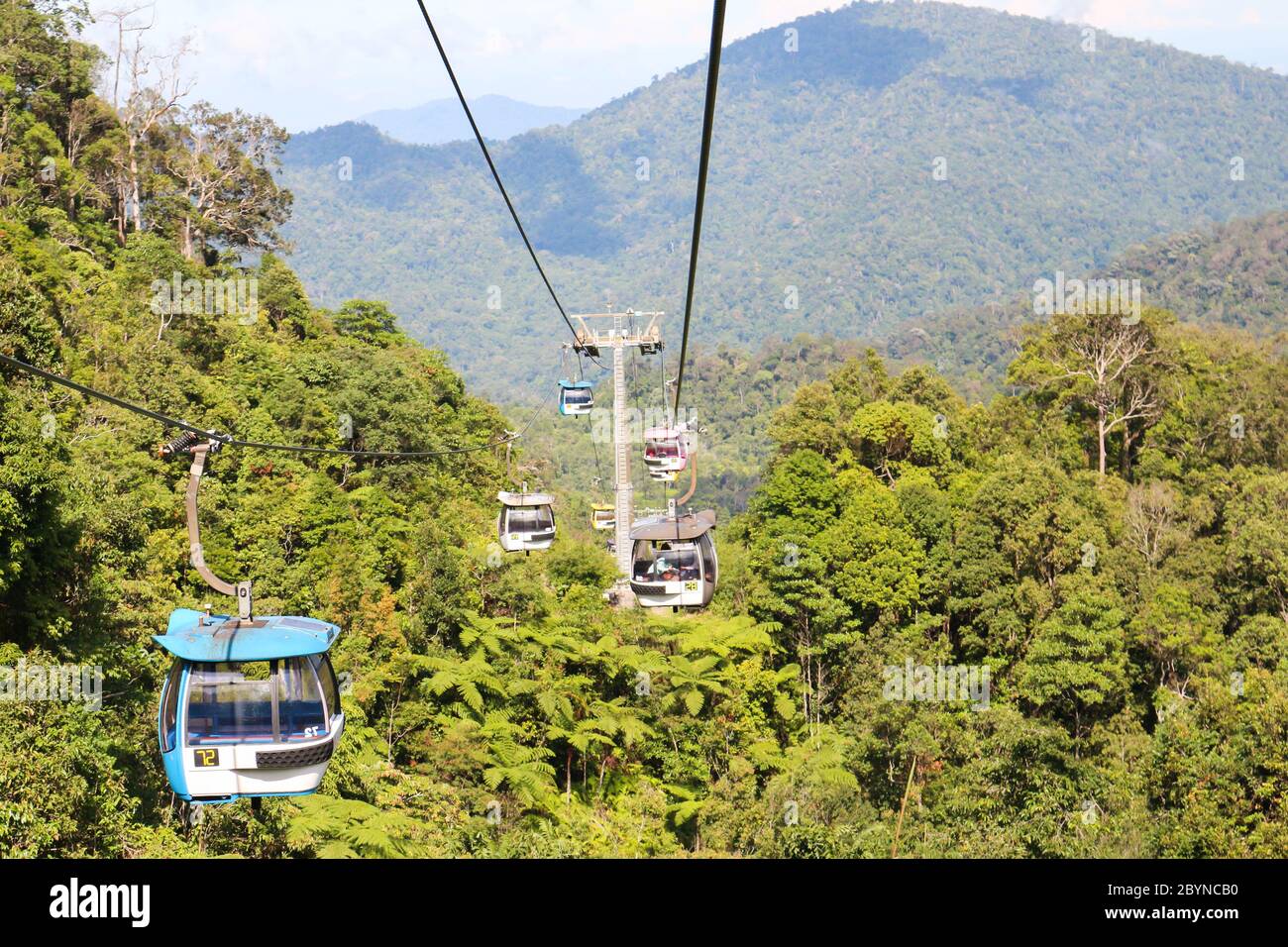 Genting Skyway Malaisie Banque D'Images