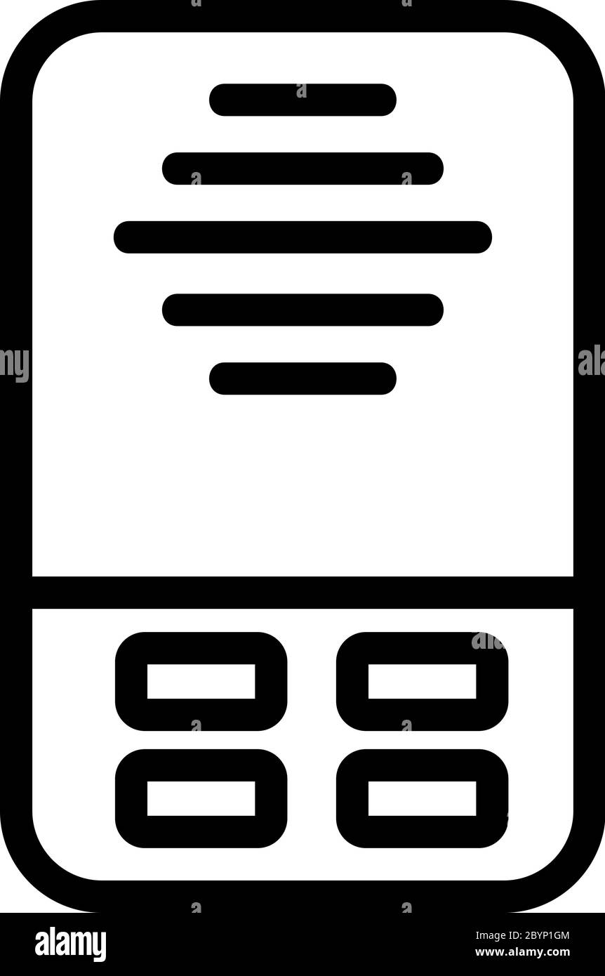 illustration du schéma vectoriel de l'icône du dispositif de sécurité ...