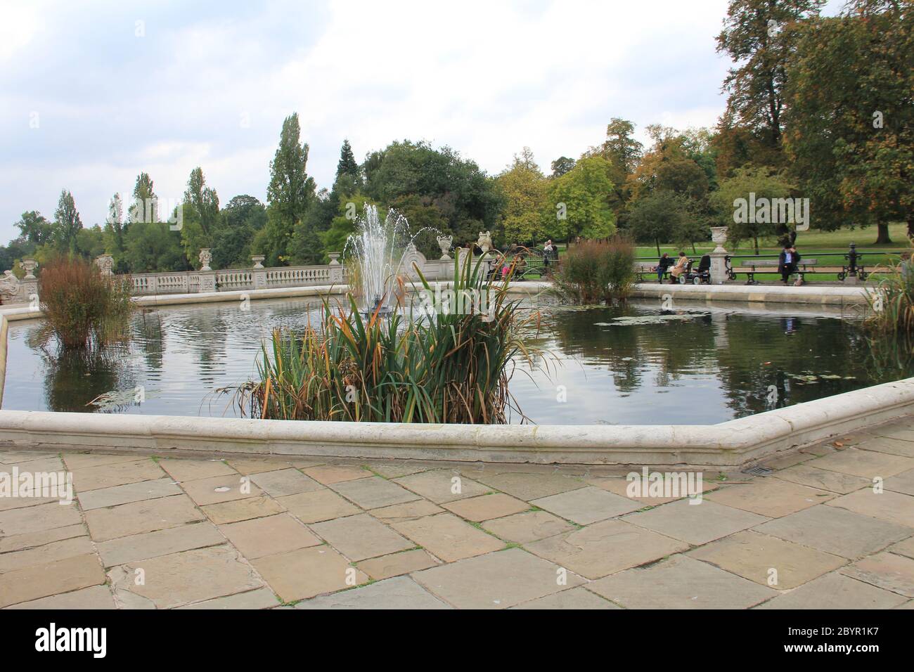 Les Jardins de Kensington à Londres, Angleterre Banque D'Images