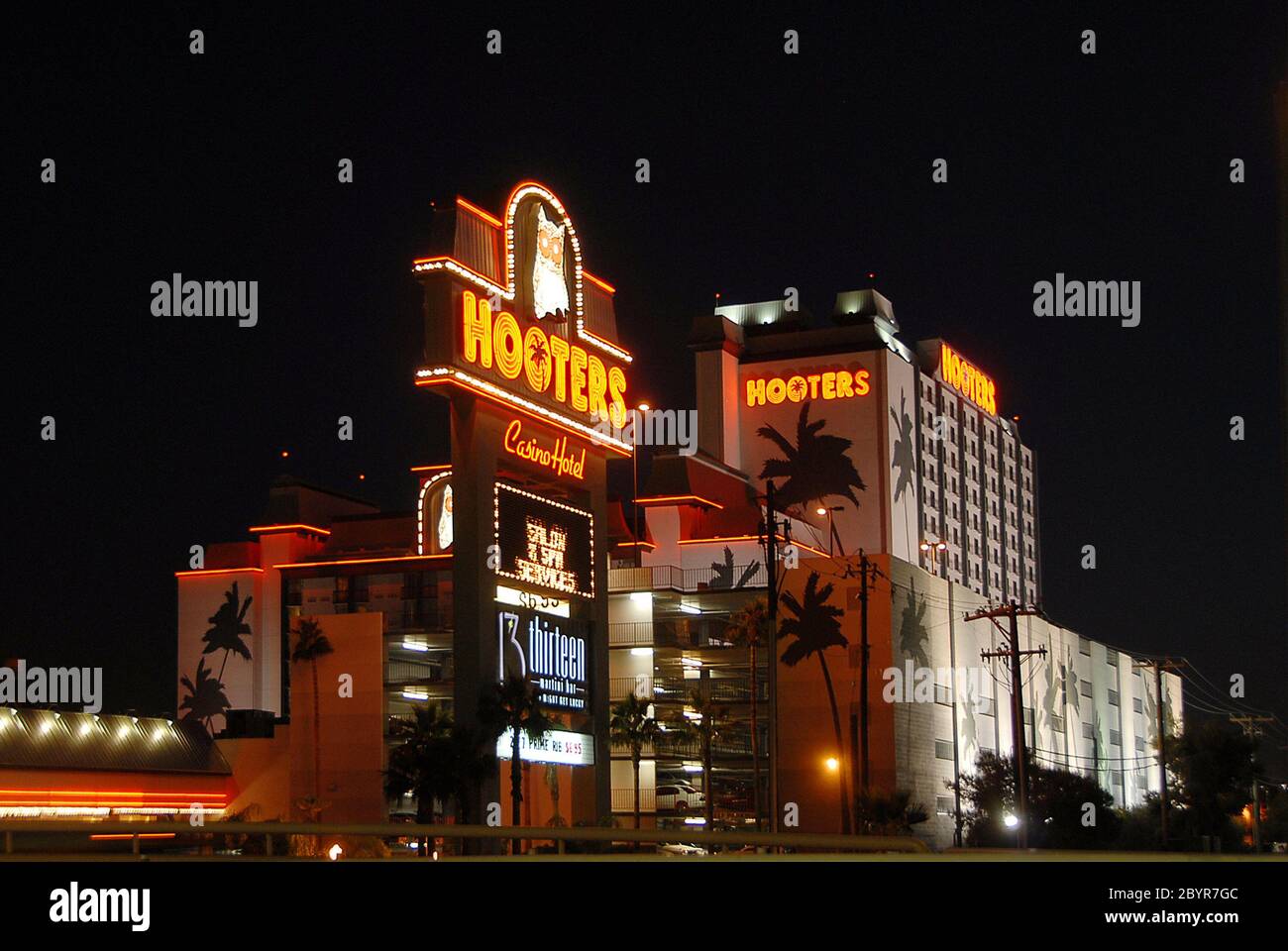 Hootter Hotel Las Vegas 260 Hôtel et les plus importants endroits de Las Vegas le plus beau lieu de Las Vegas Banque D'Images