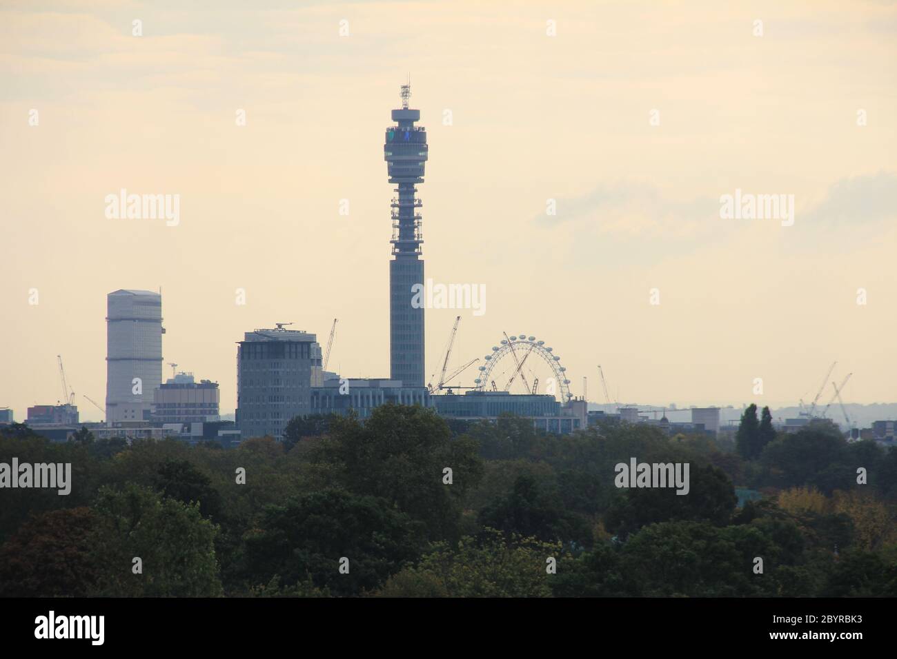 Primrose Hill à Londres, en Angleterre Banque D'Images