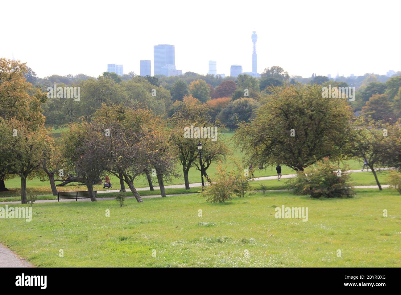 Primrose Hill à Londres, en Angleterre Banque D'Images