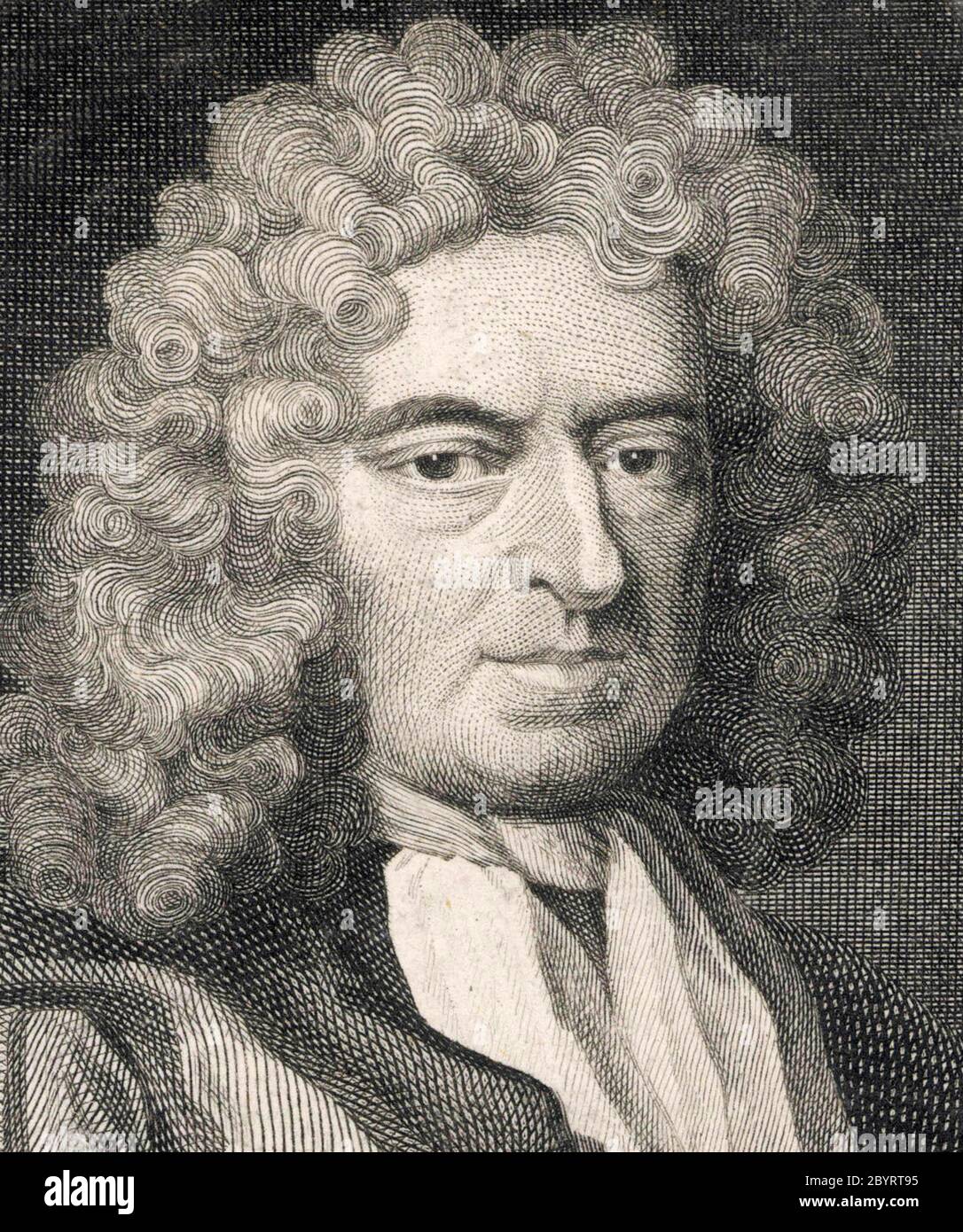 Edward Colston (1636 – 1721) marchand anglais, commerçant d'esclaves, député conservateur et philanthrope. Banque D'Images