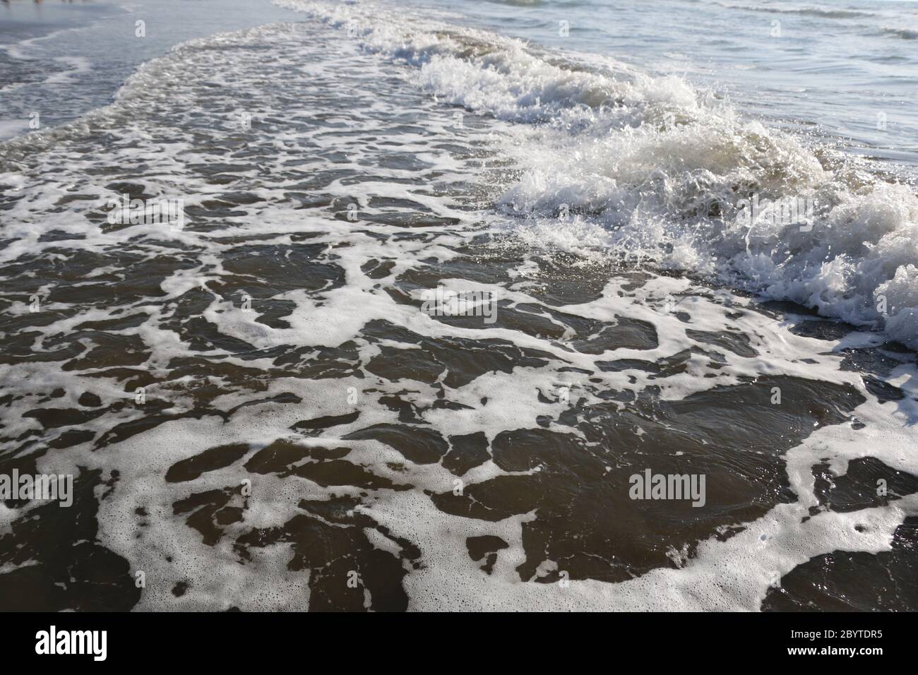 texture vagues de la mer Banque D'Images