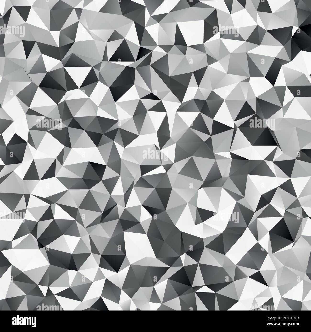 Nuances de gris faible fond poly. Mosaïque d'illustration de vecteur géométrique composée de triangles. Illustration de Vecteur