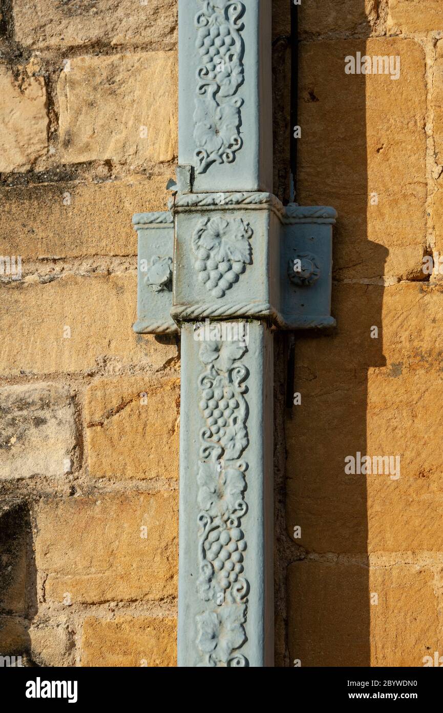 Drainpipe, Broadway, Worcestershire Banque D'Images