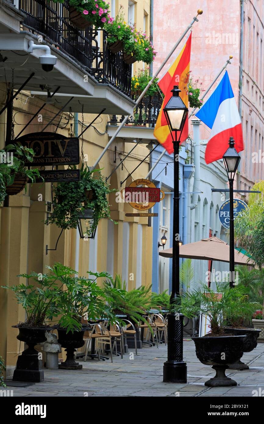 Exchange place, quartier français, la Nouvelle-Orléans, Louisiane, États-Unis Banque D'Images
