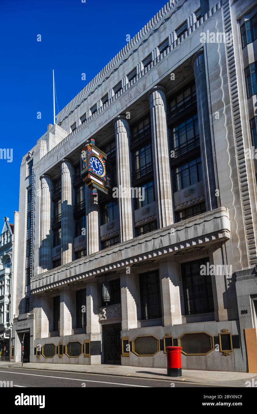 Angleterre, Londres, ville de Londres, Fleet Street, Daily Telegraph Building Banque D'Images