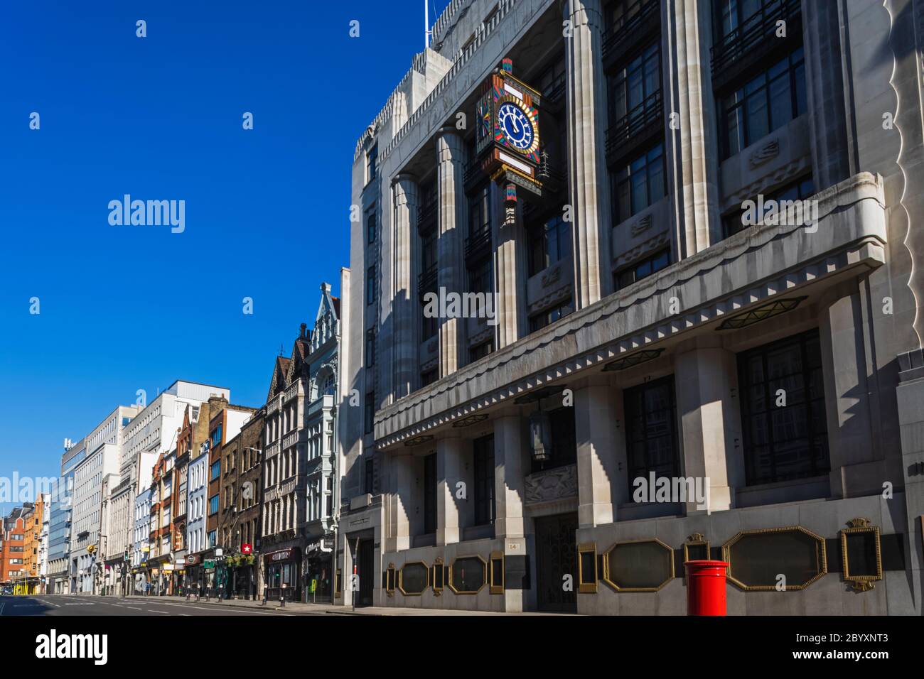 Angleterre, Londres, ville de Londres, Fleet Street, Daily Telegraph Building Banque D'Images