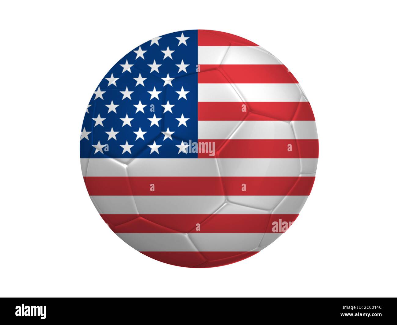 Drapeau de football américain des États-Unis Banque D'Images