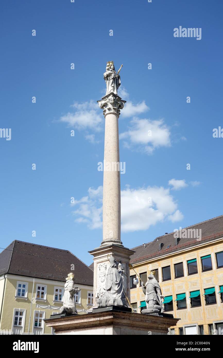 Statue de Maria Freising Banque D'Images