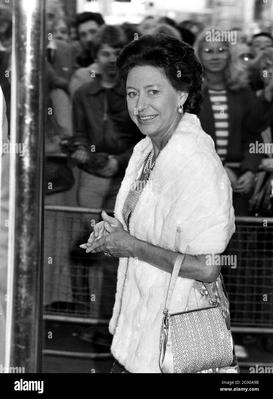 LONDRES, ROYAUME-UNI. Juillet 1980: HRH Princesse Margaret à la première royale de "Little Miss Marker" à Londres. © Paul Smith/Featureflash Banque D'Images