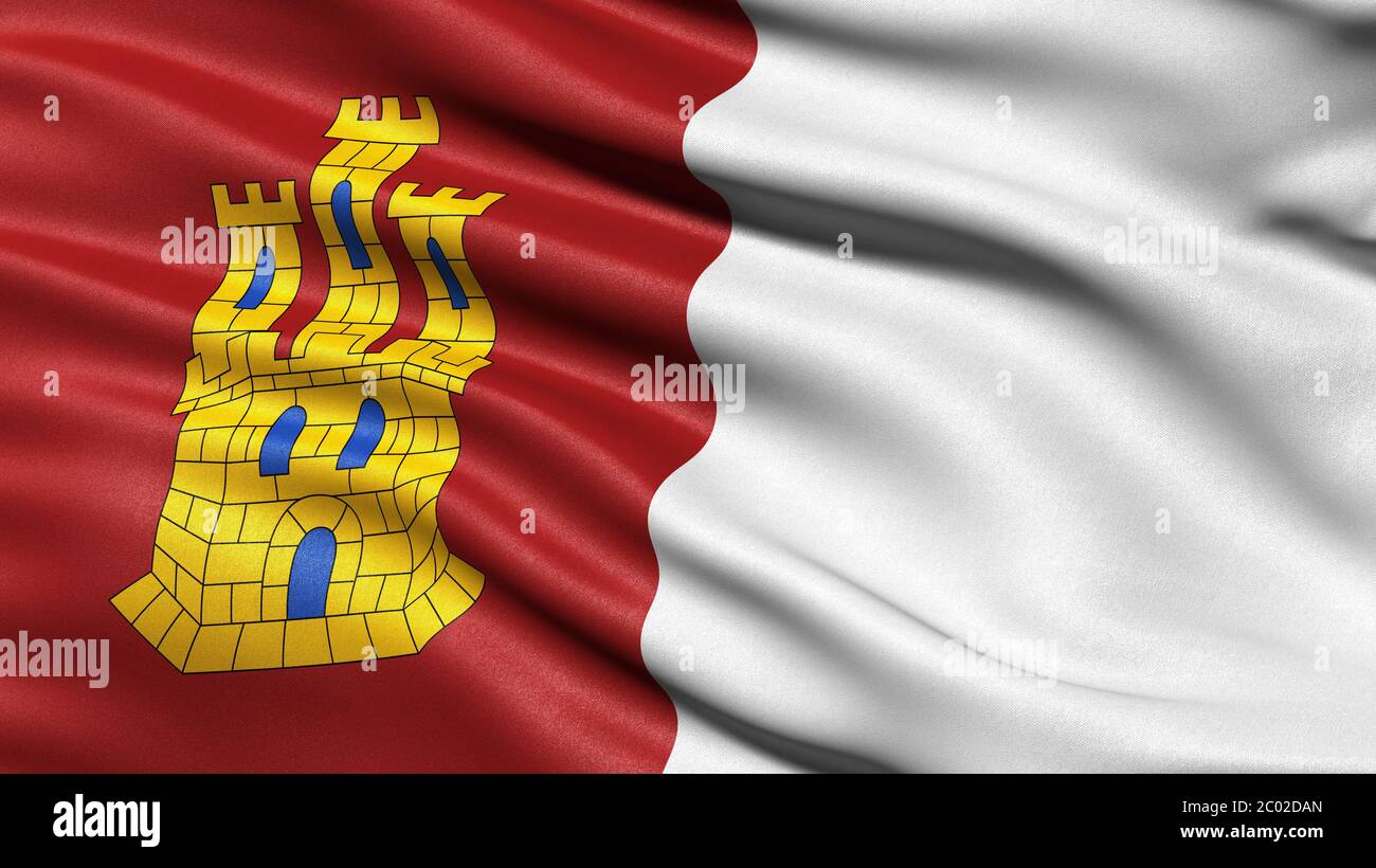 Drapeau castilla la mancha Banque de photographies et d’images à haute résolution Alamy