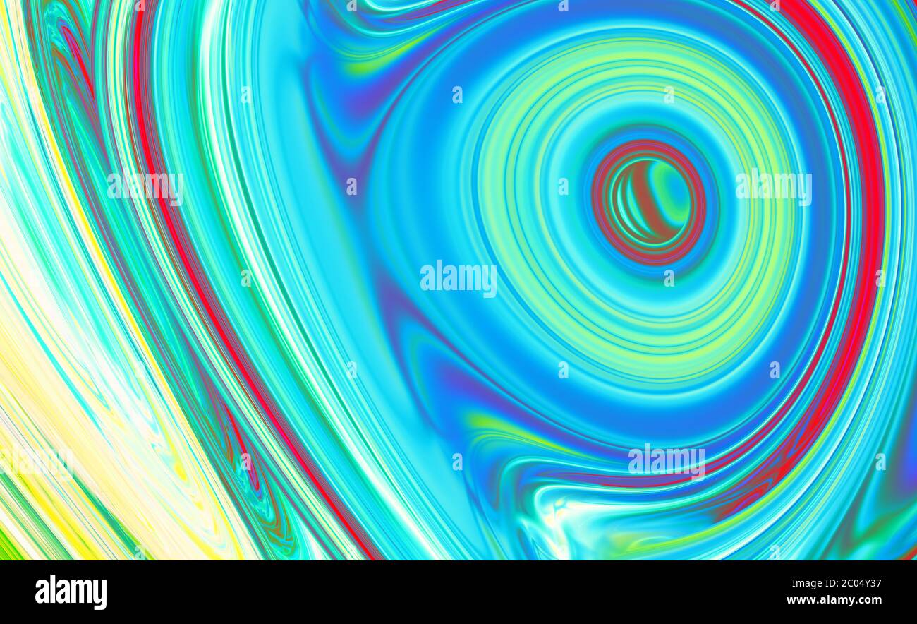 Résumé couleur méditative fond fractal Banque D'Images