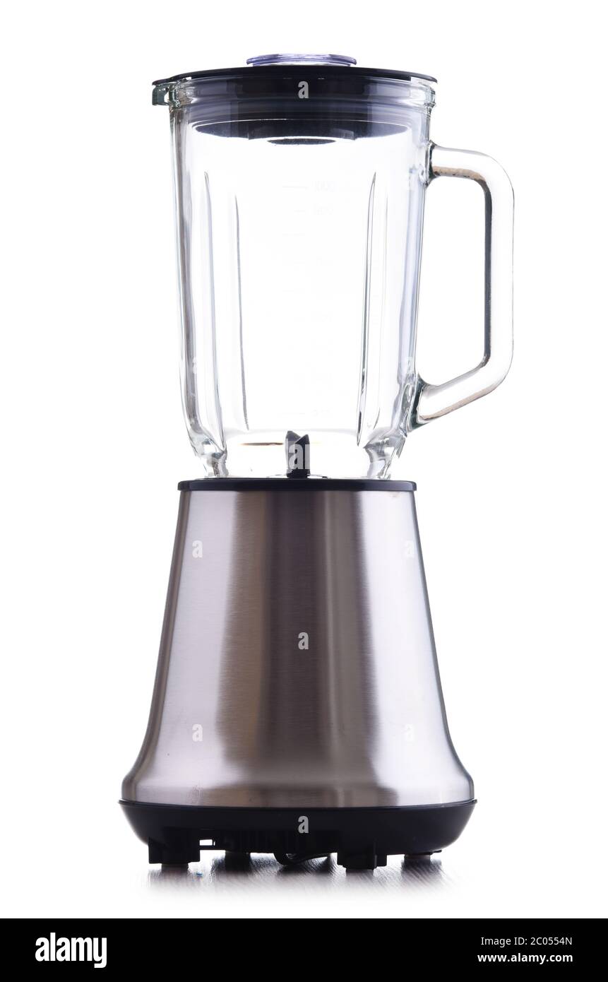 Blender pour milk-shakes, smoothies, préparation des aliments et mélange congelé Banque D'Images