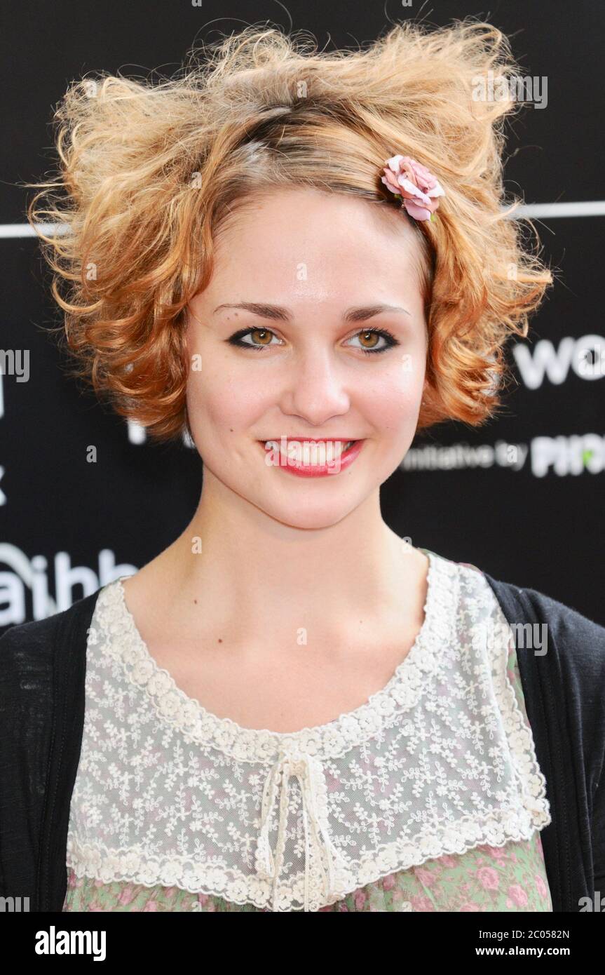 Tuppence Middleton. « Hear the World Ambassadors Show », Saatchi Gallery, Londres. ROYAUME-UNI Banque D'Images