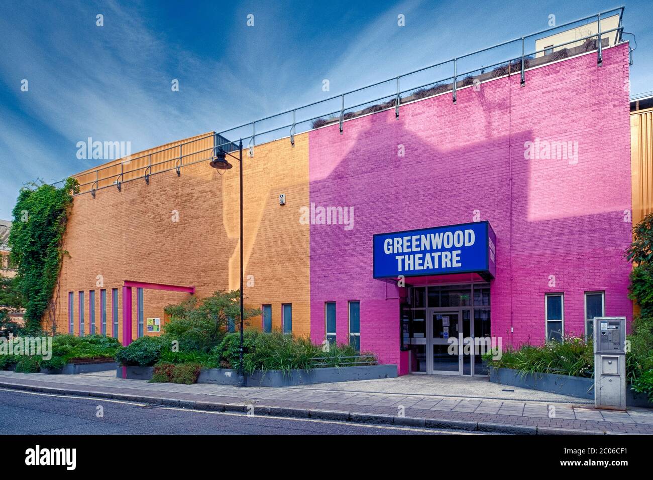 Le Greenwood Theatre, Weston Street, près du London Bridge, construit pour l'hôpital Guy, mais loué au Kings College pour des conférences et des productions étudiantes Banque D'Images