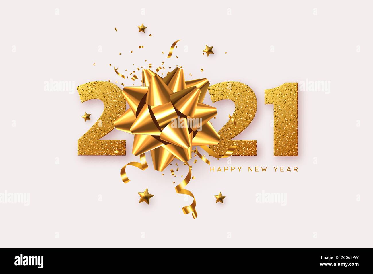 2021 bonne année. Illustration de Vecteur