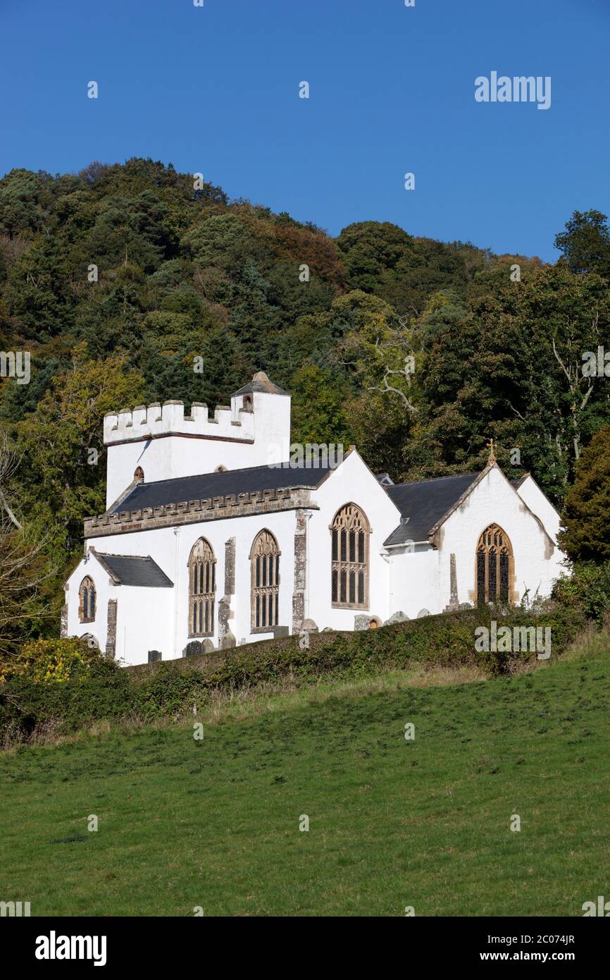 Selworthy Church, Selworthy, Somerset, Angleterre, Royaume-Uni Banque D'Images