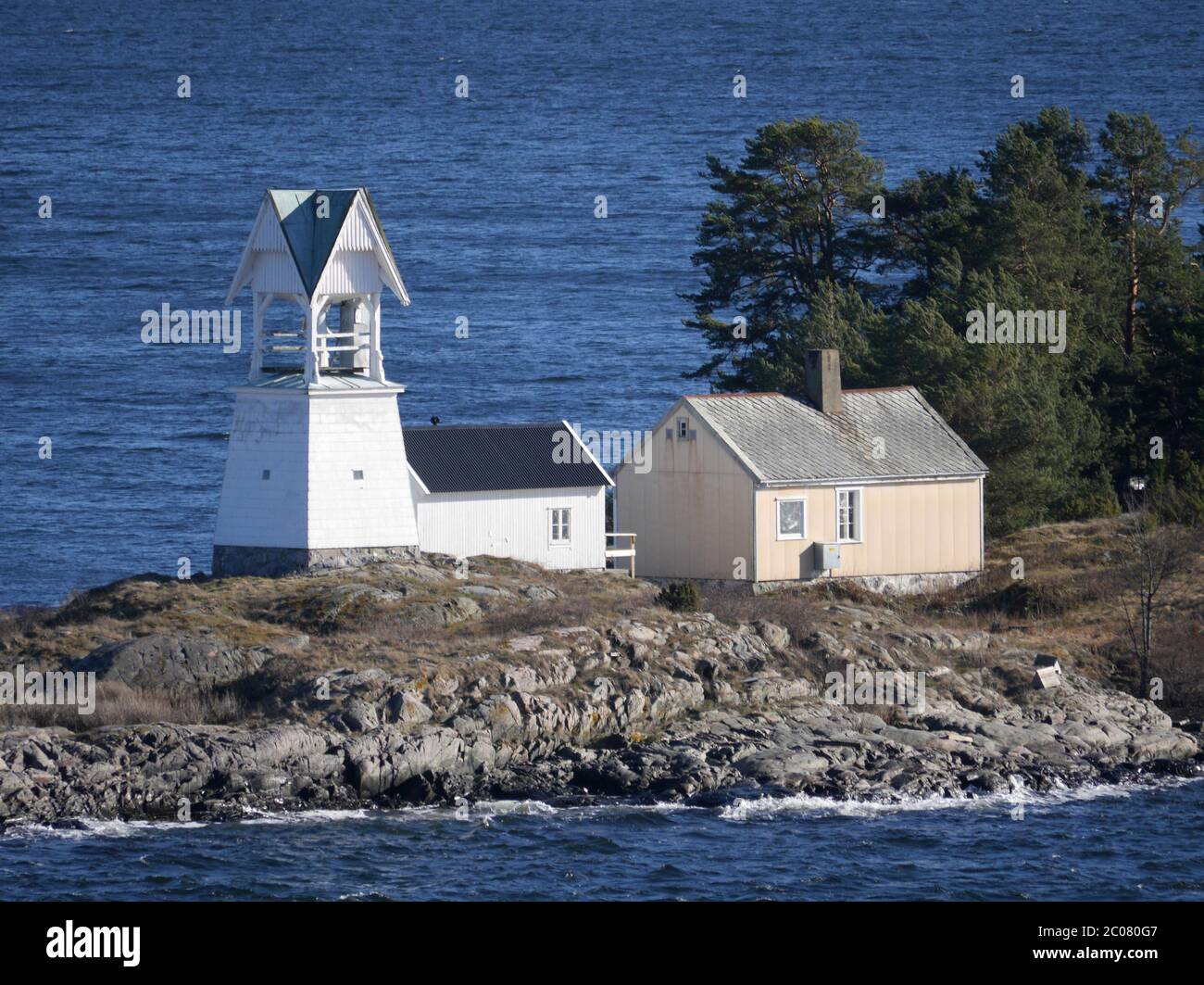 marque de la mer en norvège Banque D'Images