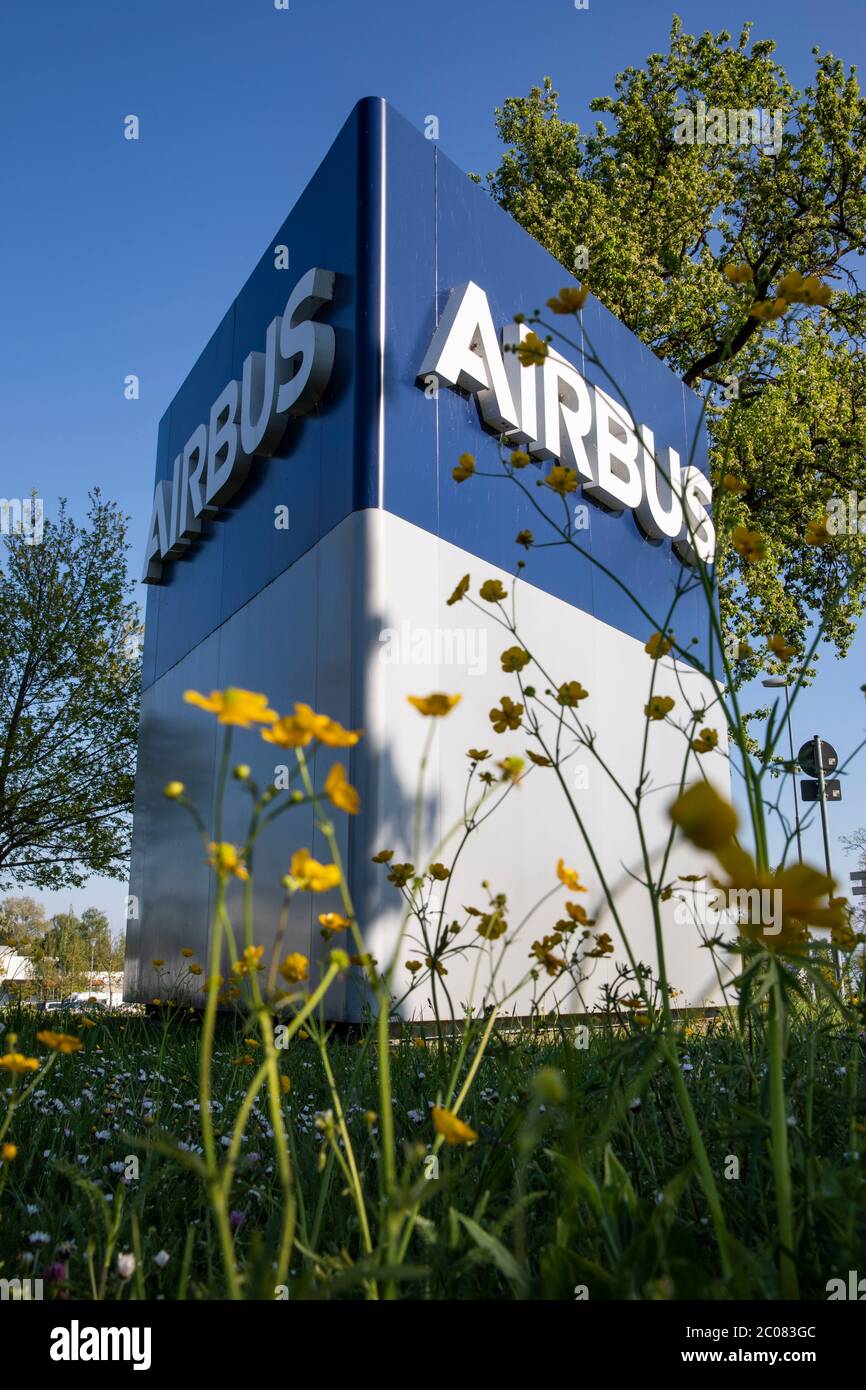 Airbus Steht unter Druck. Immenstaad, 23.04.2020 Banque D'Images