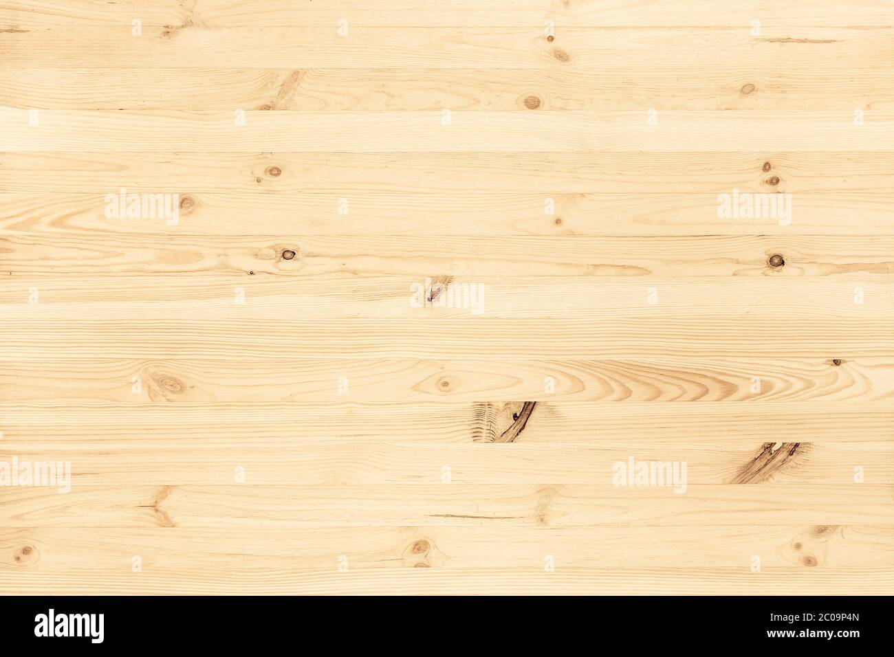 Fond en bois naturel de couleur claire, vue du dessus. Utilisez ce matériau en bois texturé propre comme élément graphique pour un mur, plancher boa Banque D'Images
