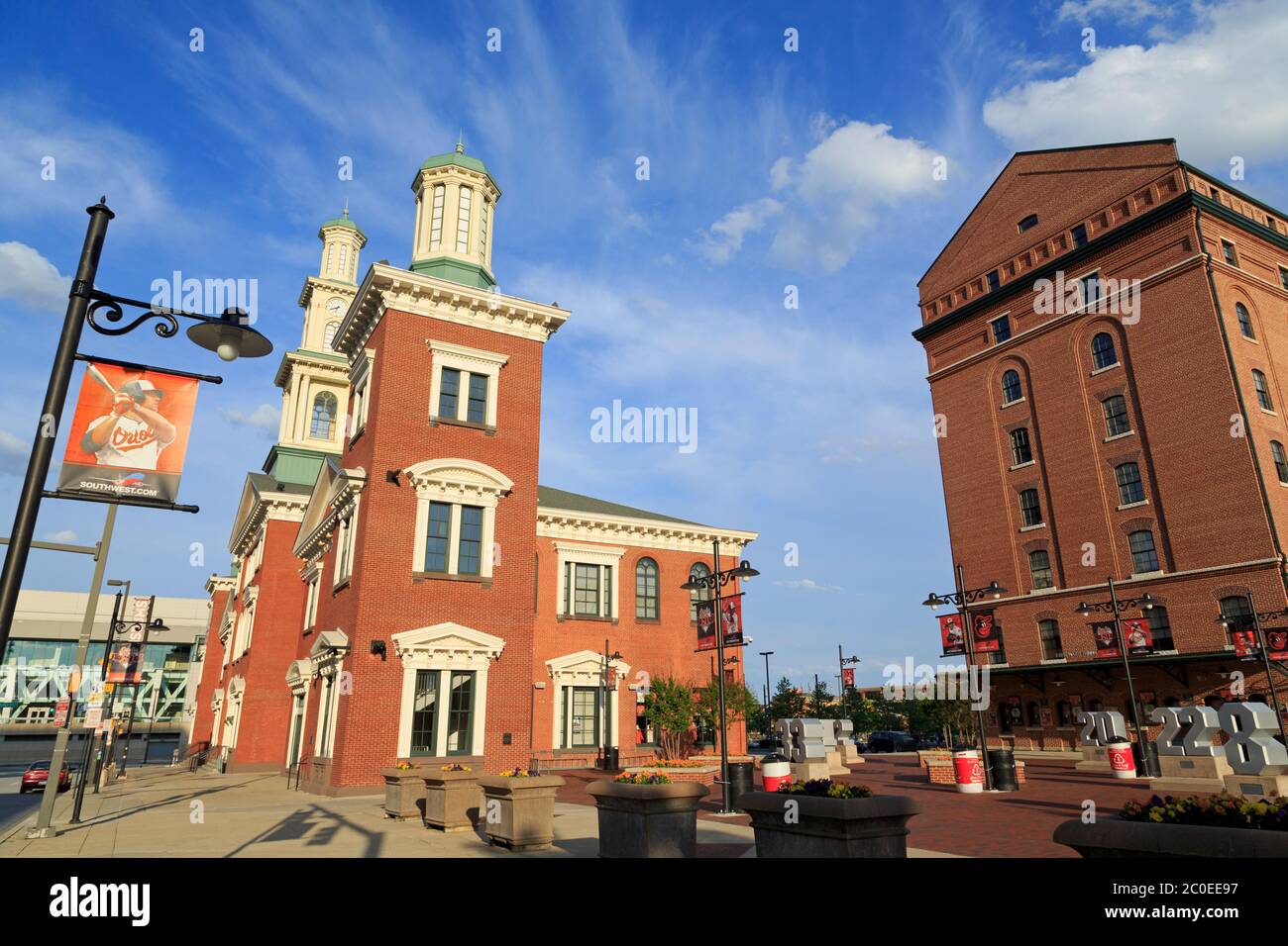 Legends Sports Museum, Camden Yards, Baltimore, Maryland, USA Banque D'Images