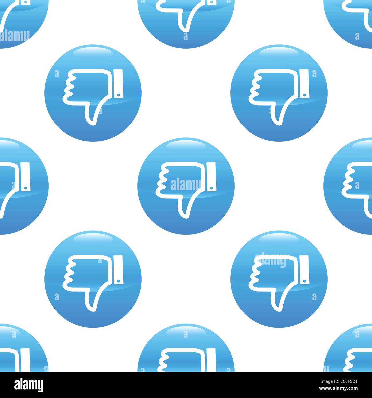 N'aime pas le motif de signe Banque D'Images