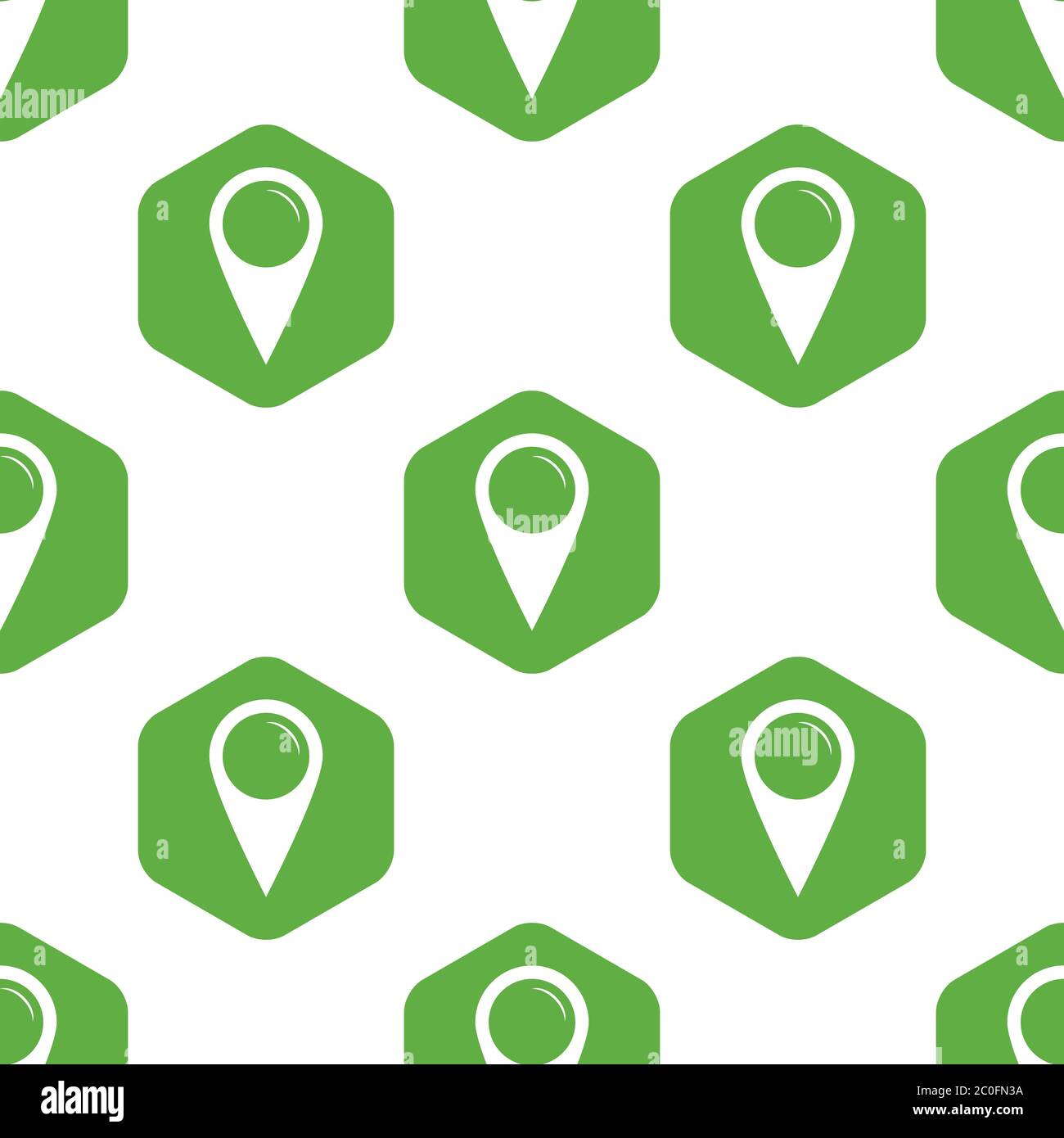 Motif de pointeur de carte vide Banque D'Images