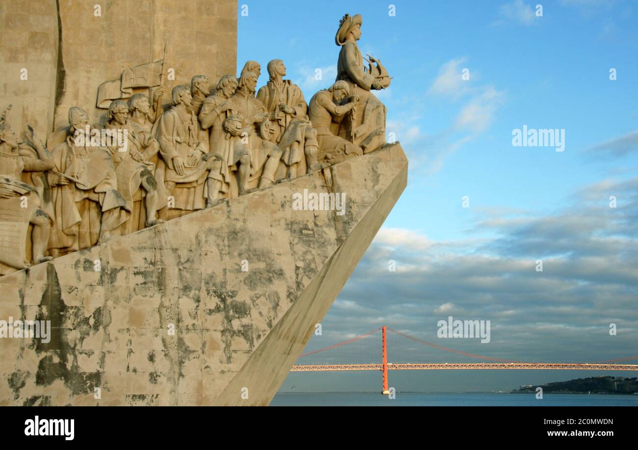 La tour de Bethléem ou la tour de Belém ou la tour de San Vincenzo est une tour fortifiée située à Lisbonne dédiée au grand navigateur portugais. Banque D'Images