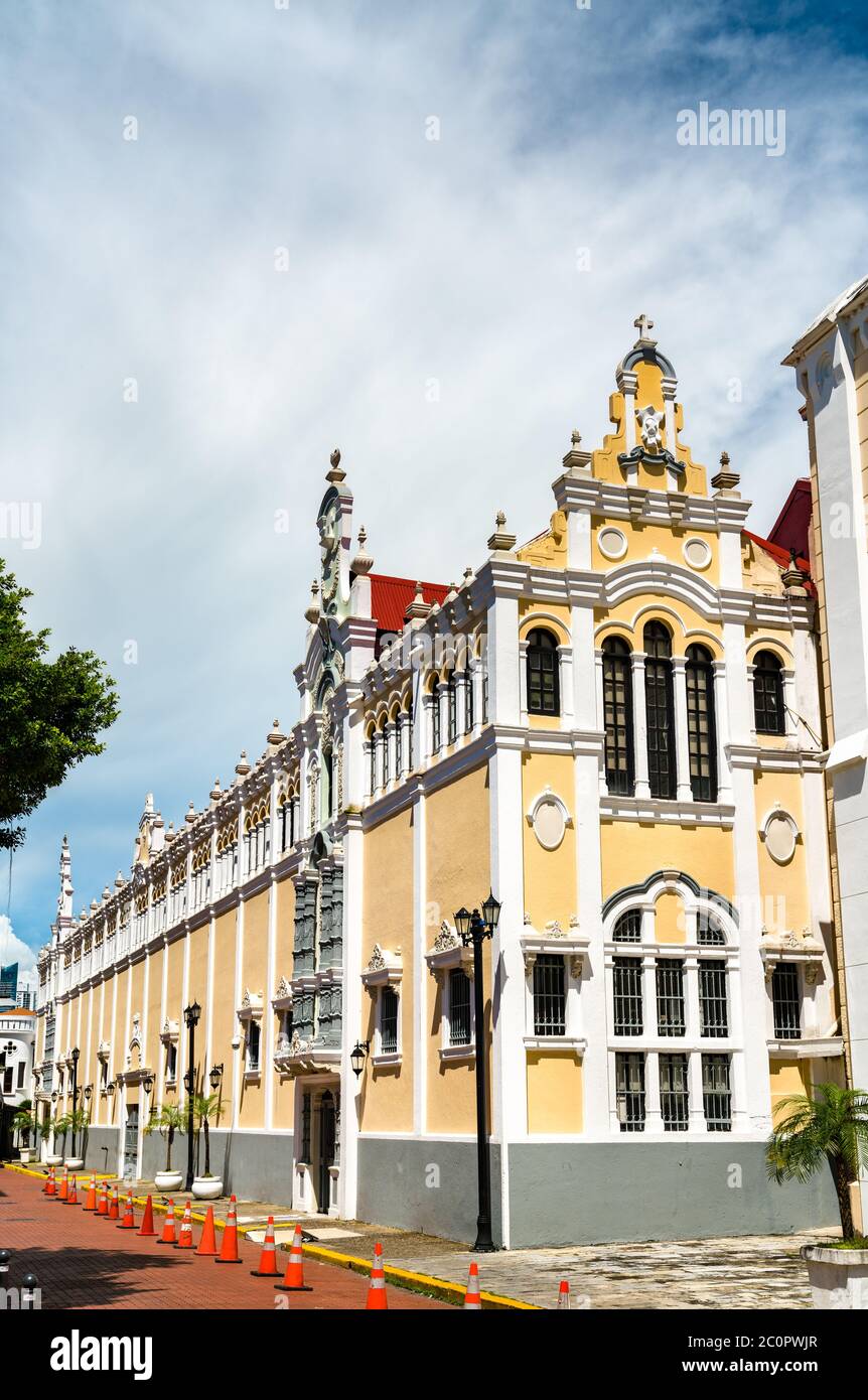 Palacio Bolivar à Casco Viejo, Panama City Banque D'Images