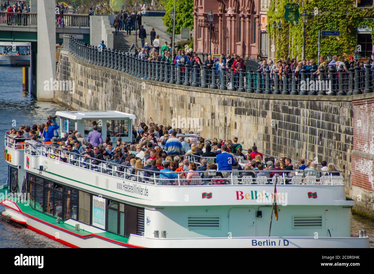 Allemagne, Berlin marchés de Pâques 2014. Banque D'Images