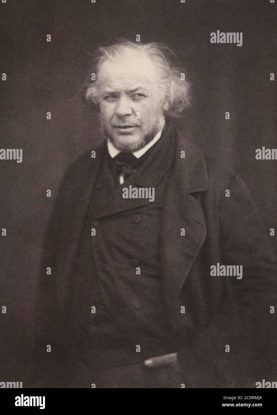 HONORÉ DAUMIER (1808-1879) artiste français Banque D'Images