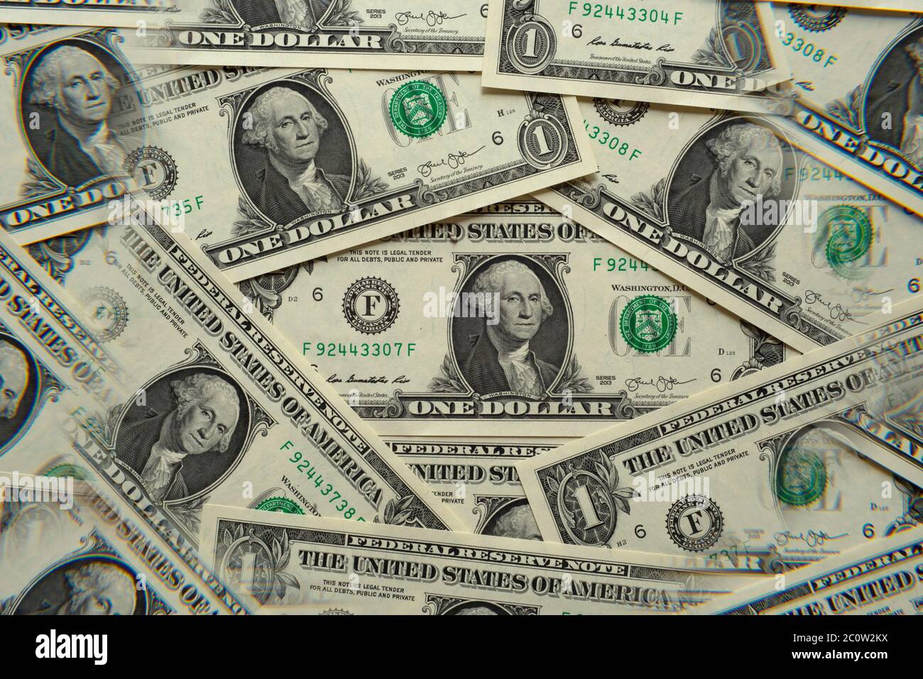 Dollars US USD Banque D'Images