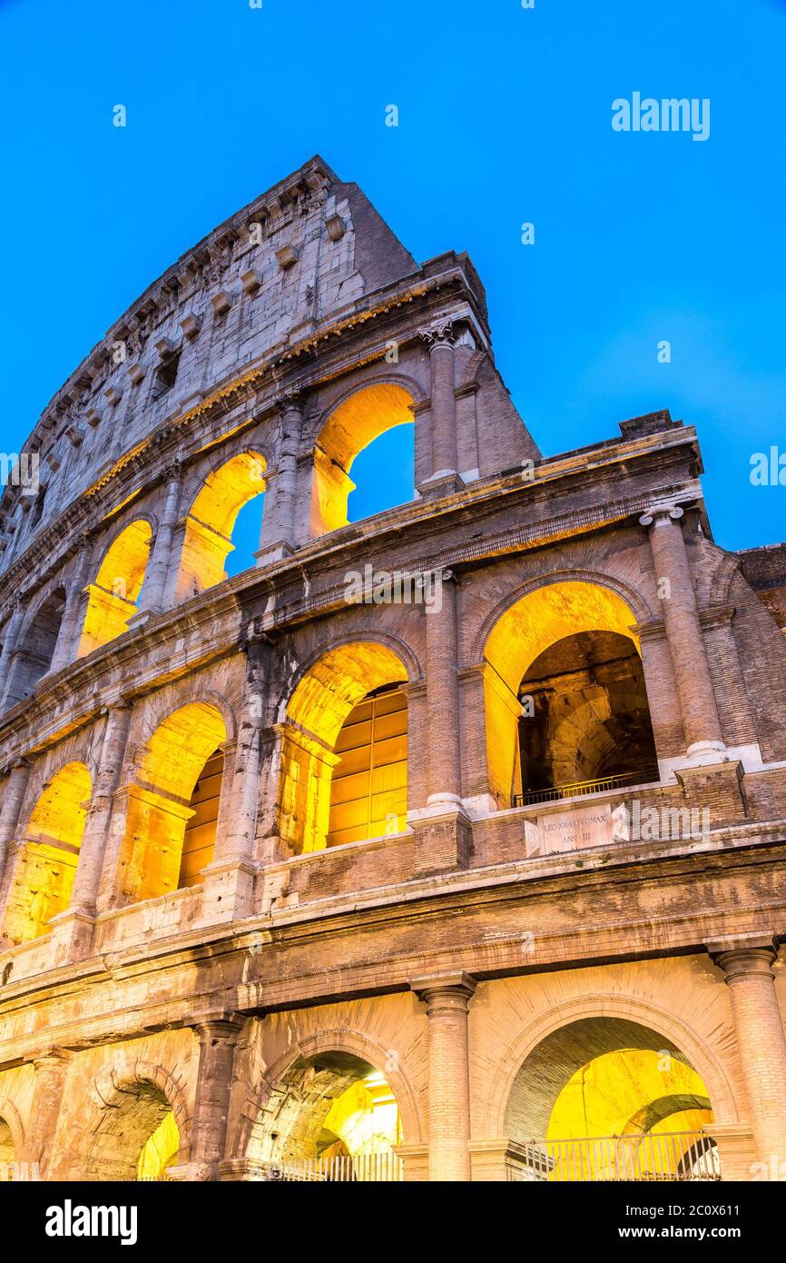 Colisée à Rome Banque D'Images
