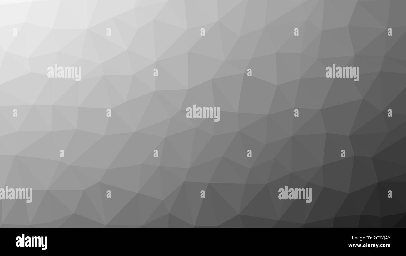 Résumé fond vecteur gris composé de triangles poly bas Banque D'Images