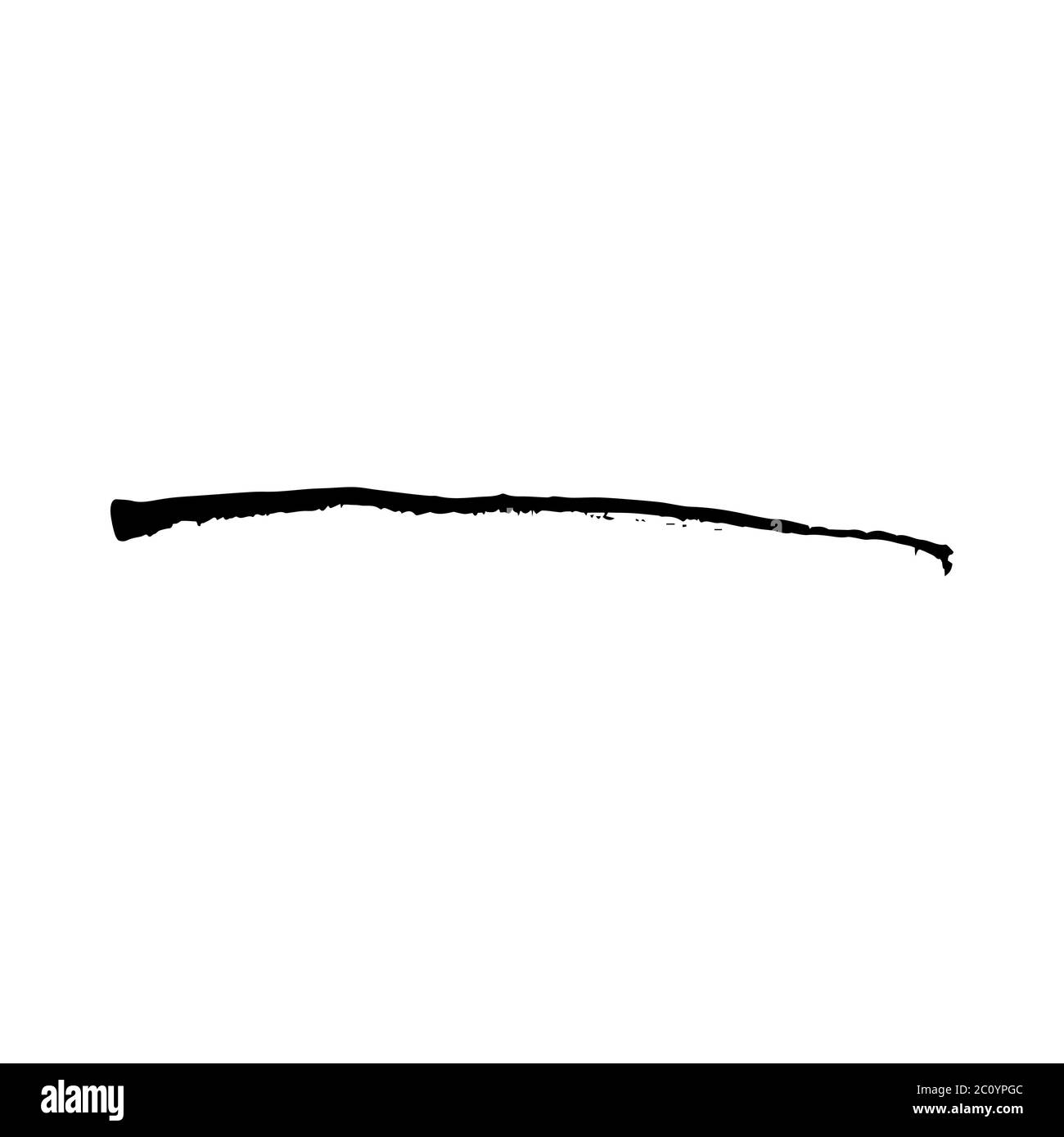 Coup de pinceau Grunge texture vecteur Banque D'Images