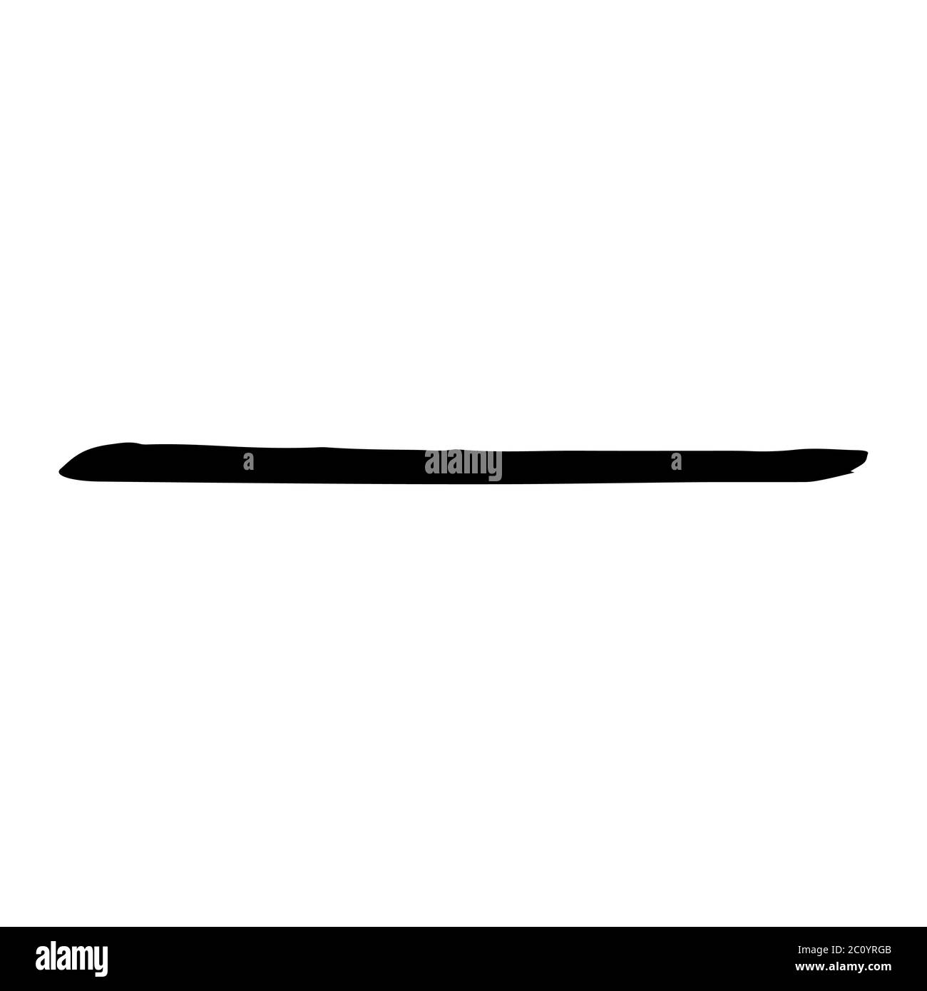 Coup de pinceau Grunge texture vecteur Banque D'Images