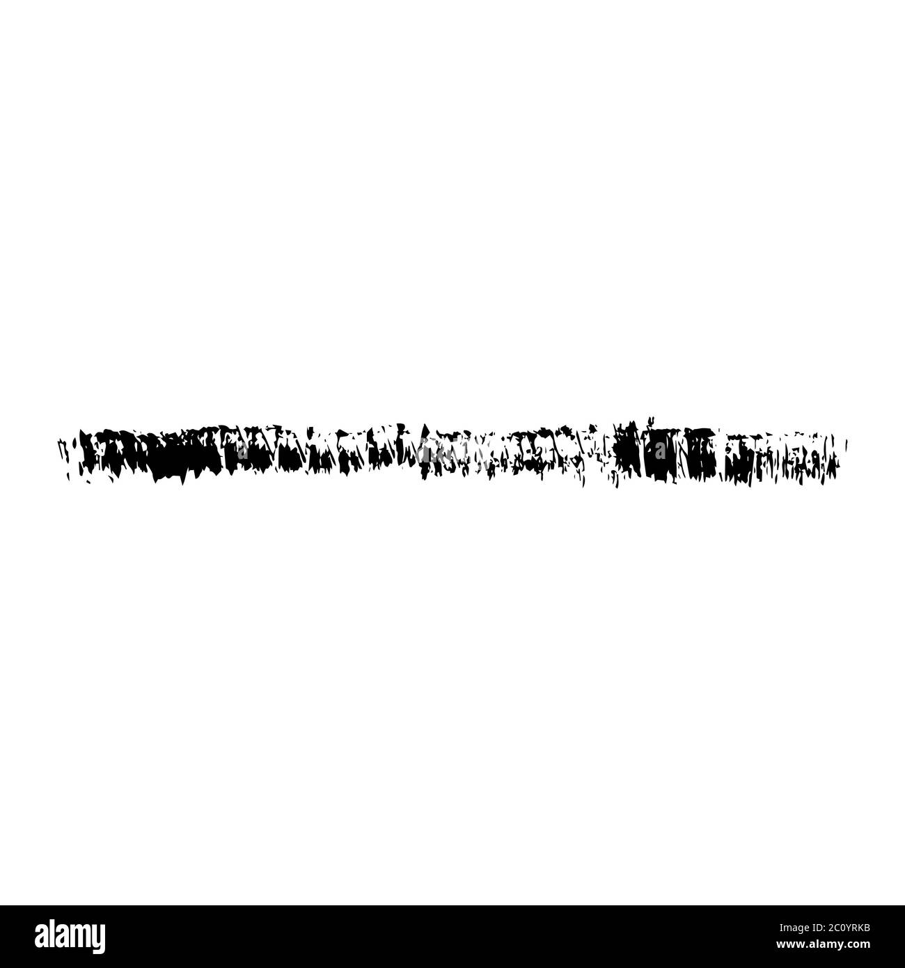 Coup de pinceau Grunge texture vecteur Banque D'Images