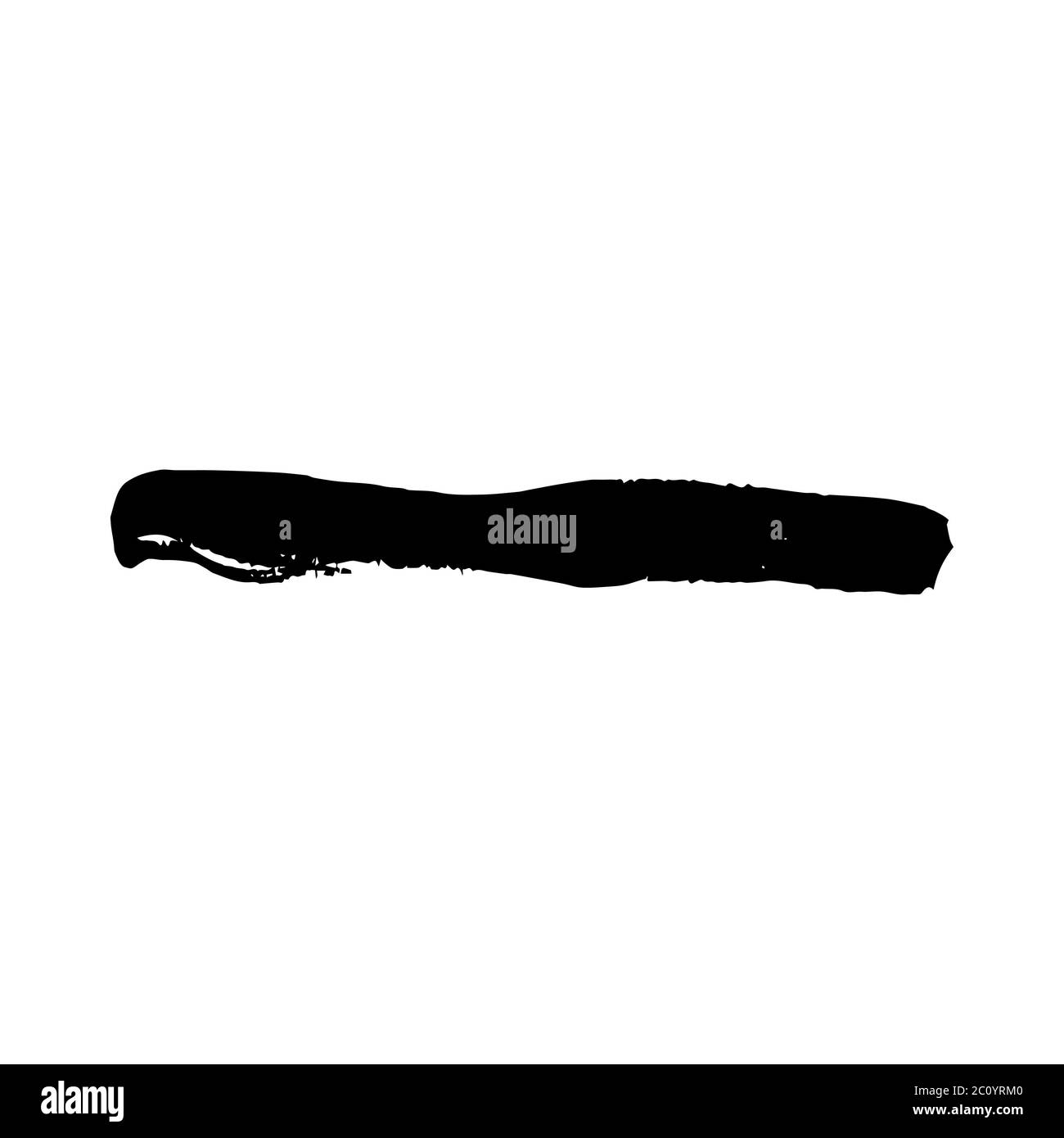 Coup de pinceau Grunge texture vecteur Banque D'Images